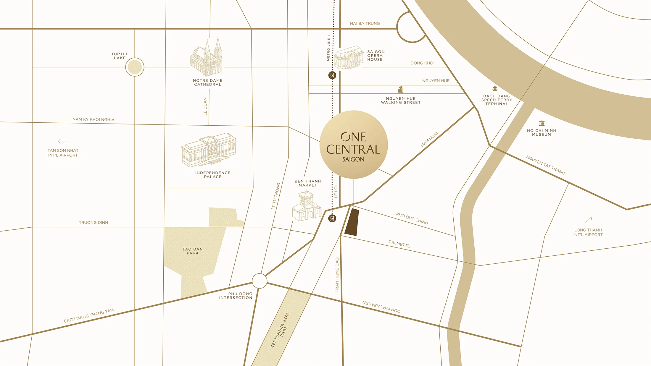 One Central Saigon - MAP